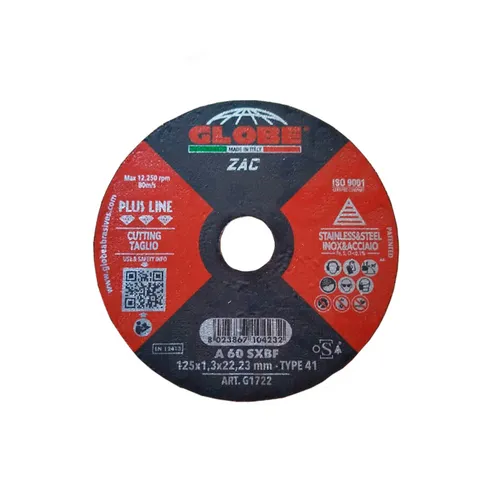 GLOBE ZAC 125x1.3x22.2 A60SX 