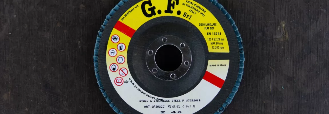 Система маркировки зернистости лепесткового круга