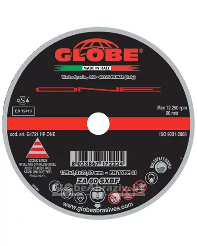 GLOBE One 125x1.0x22.2