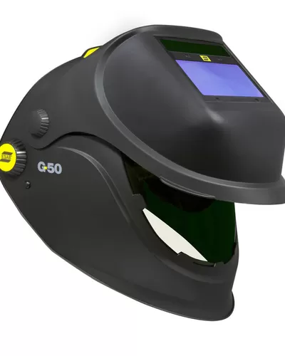 Сварочные маски с поднимающимся экраном ESAB G50 и G50 Air 1